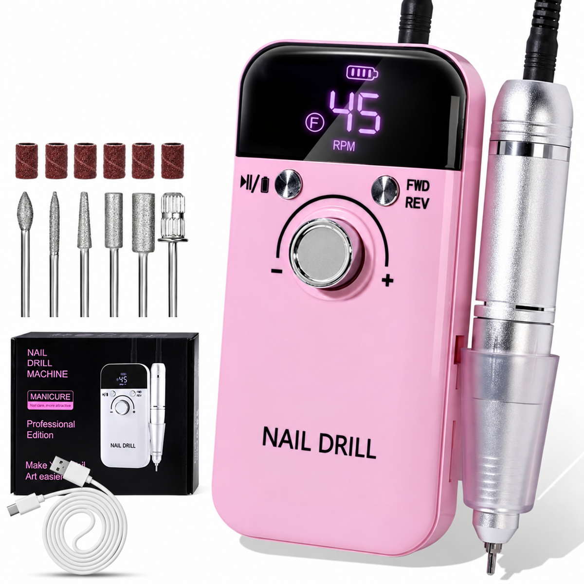 Nail Drill 45,000RPM
