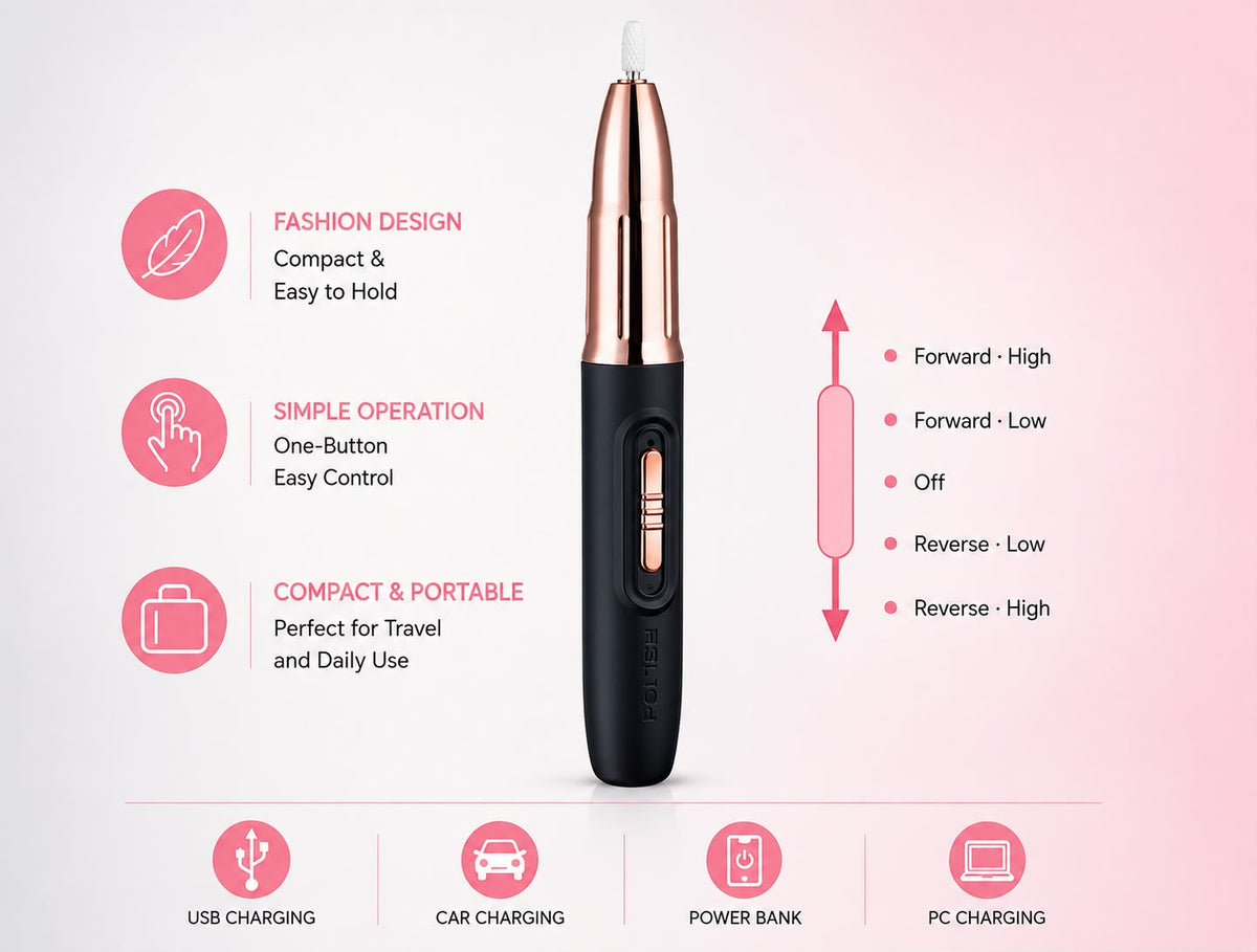 Portable Nail Drill Kit